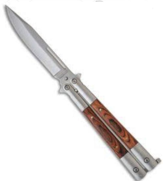 Stylish Butterfly Knife Stainless Steel| Gift