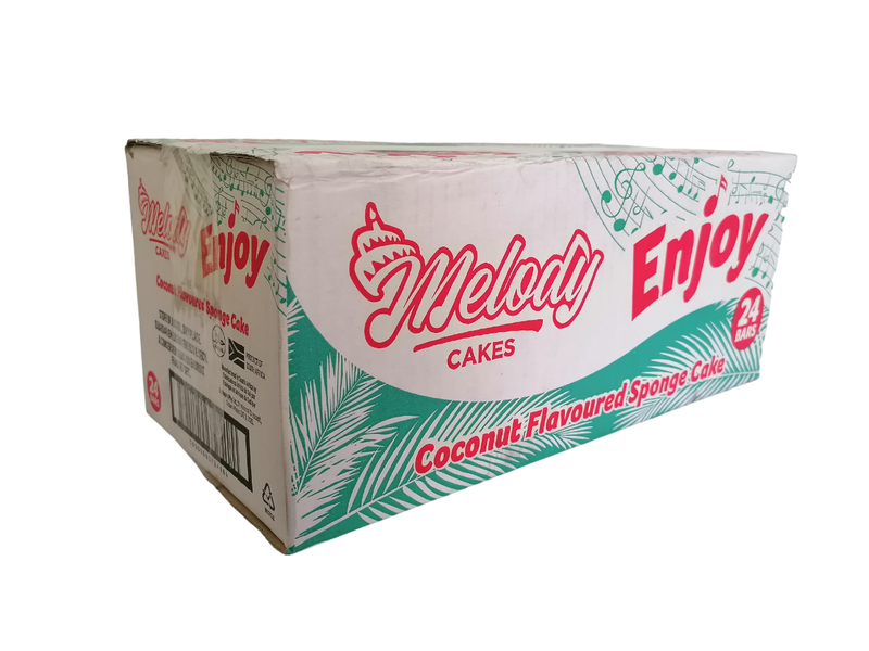Melody Cake Coconut Flavoured Sponge Cake 24's