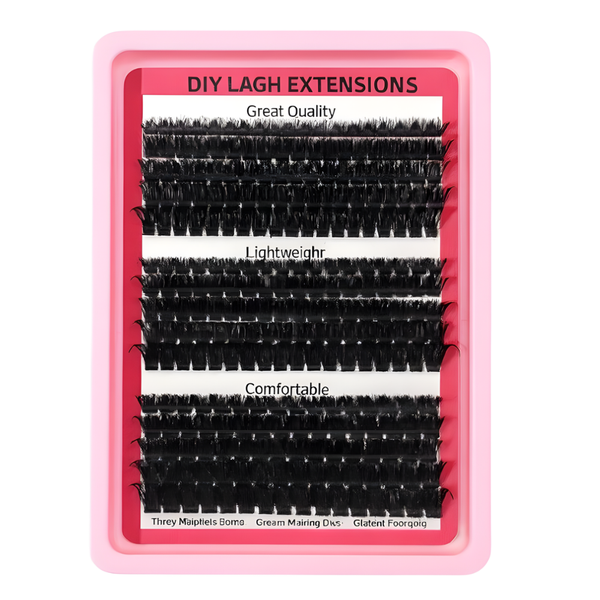 Natural European &amp; American Style False Eyelashes - Black