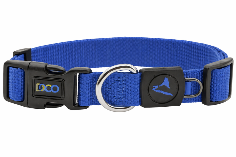 DOCO Nylon Dog Collar - X-Small Adjustable (XS) - Durable &amp; Lightweight
