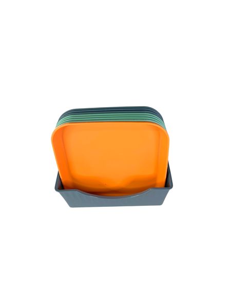 Reusable Plastic Plates Durable, Lightweight and Tableware