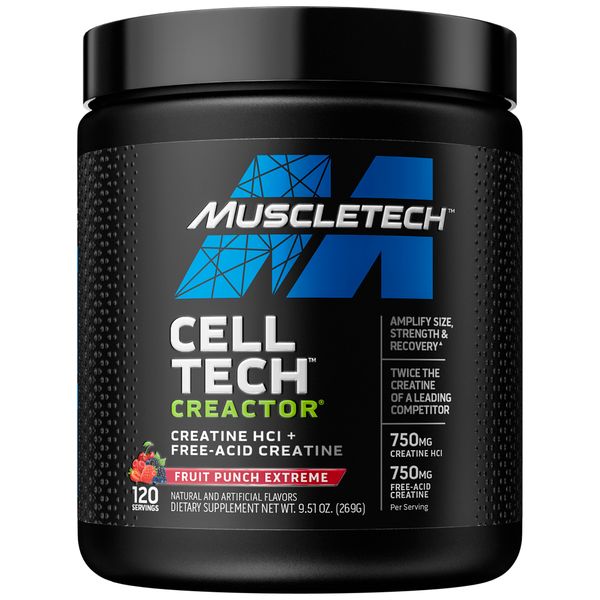 MuscleTech Cell Tech Creactor Fruit Punch - 269g