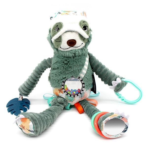 Les Deglingos On the Go Activity Toy Chillos the Sloth - 36cm