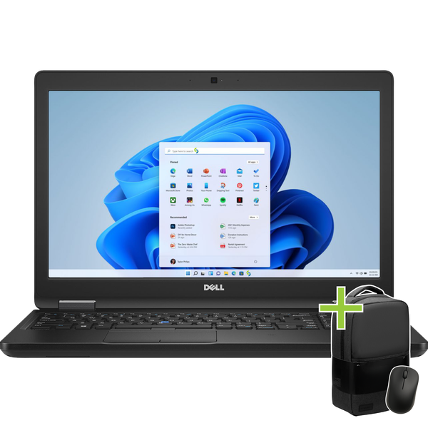 High Performance Business Intel i7 Laptop with GPU + Win 11 Pro (Refurb)