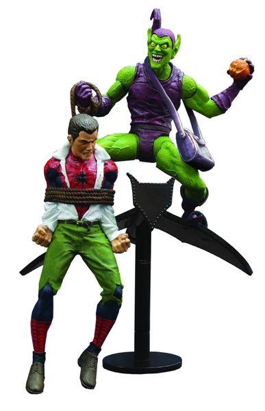 Marvel Select Classic Green Goblin &amp; Spider-Man Figure