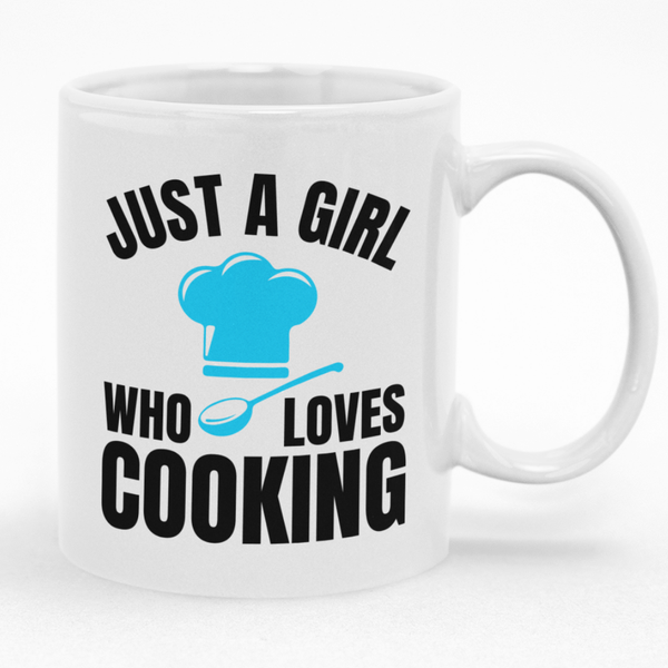 Just A Girl Who Loves Cooking Mug