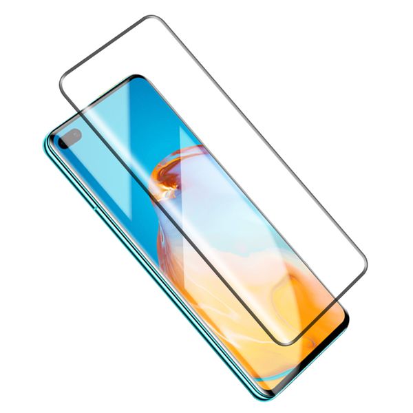 Full Curved Screen Protective Glass compatible with Huawei P40 Pro