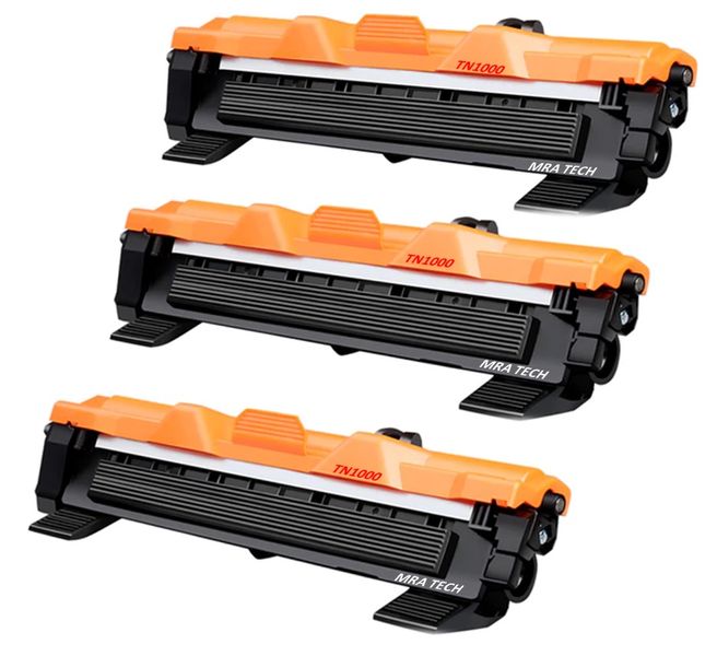 Mr A Tech Black Toner for Brother TN1000 - Set Of 3