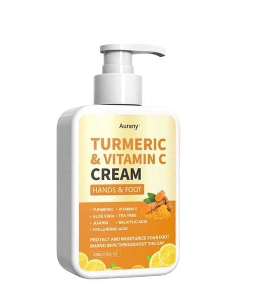Turmeric &amp; Vitamin C Hand and Foot Moisturising Cream