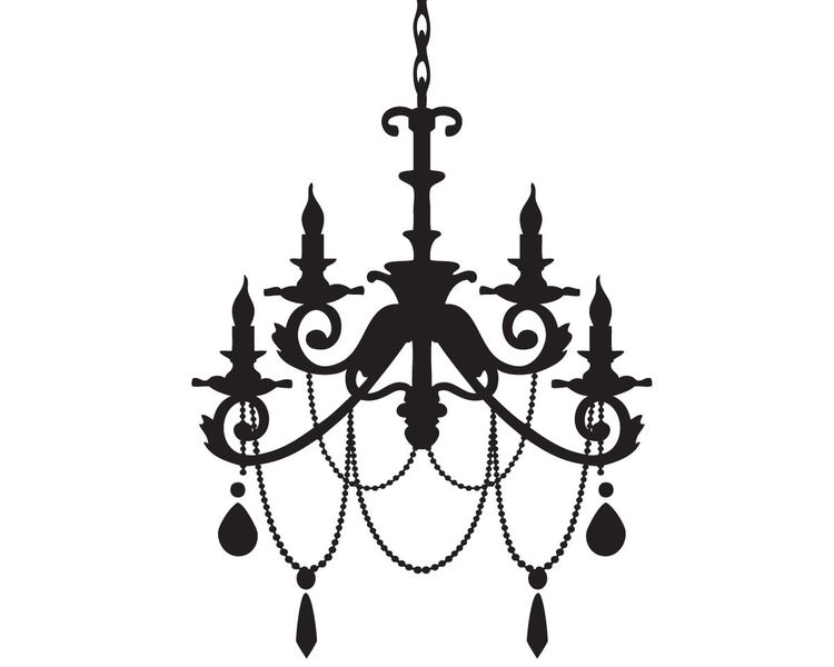 Fantastick - Chandelier - Wall Sticker