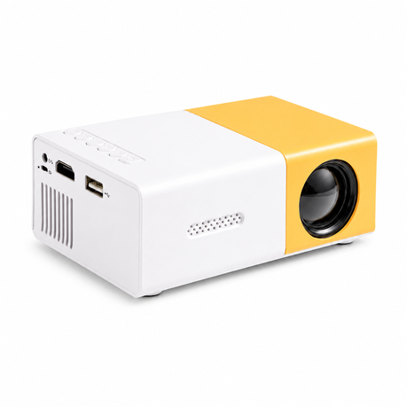 Mini Projector with Power Bank Support, Cooling Fan & Built-In Speaker Image