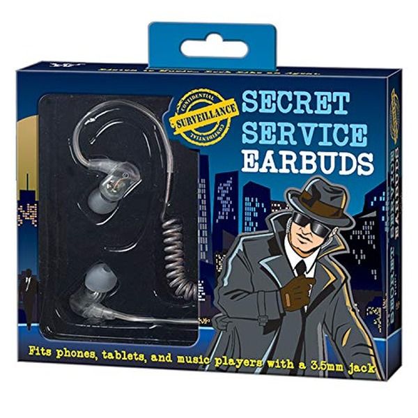 Spy Secret Service Earphones - 3.5mm Jack