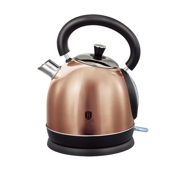 Berlinger Haus 1.7L Stainless Steel Electric Kettle - Rose Gold Metallic