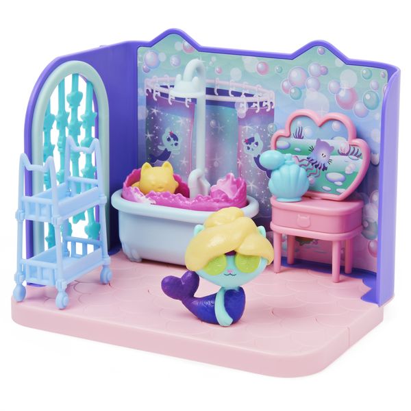 Gabby's Dollhouse Deluxe Room - Mercat'S Primp &amp; Pamper Bathroom