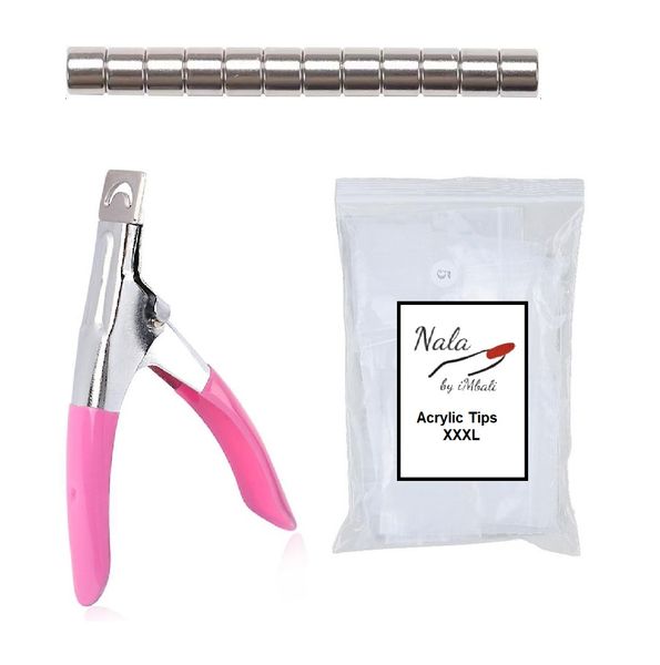 Nala by iMbali Acrylic Tips Cutter &amp; Measuring Magnet Set