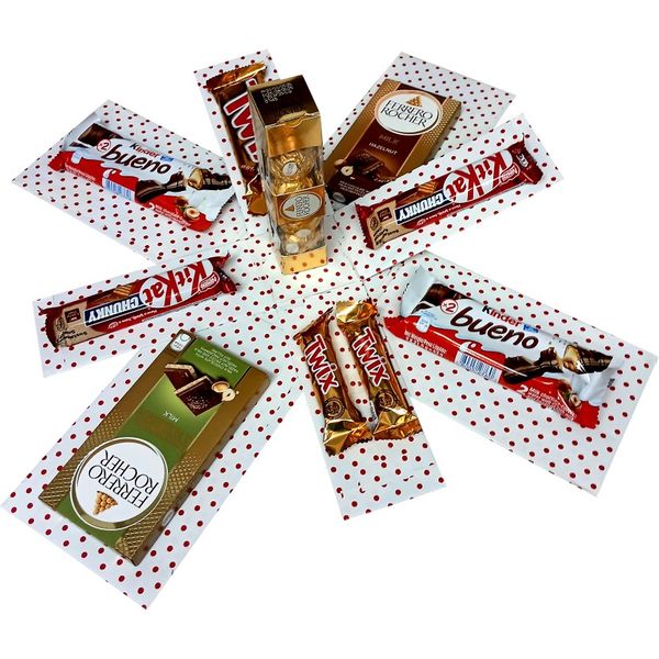 Luxe Love | 2-layer Luxe Chocolate Explosion Box | Pop-Up Love Gift Hamper