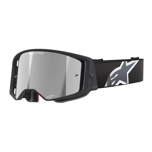 Alpinestars Supertech Corp Goggles Black/Red Mirror Silver