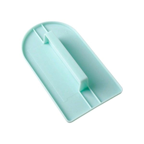 1 Piece - Fondant &amp; Icing Surface Smoothing Tool With Handle - Blue