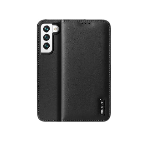 DUX DUCIS Genuine Leather RFID Blocking Cover Samsung S22 5G 6.1 inch