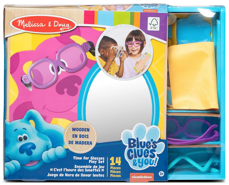 Melissa &amp; Doug - Blues Clues Time for Glasses Play Set