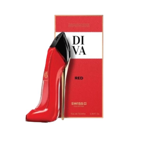 Diva Red 100ml Perfume By Swiss Collection
