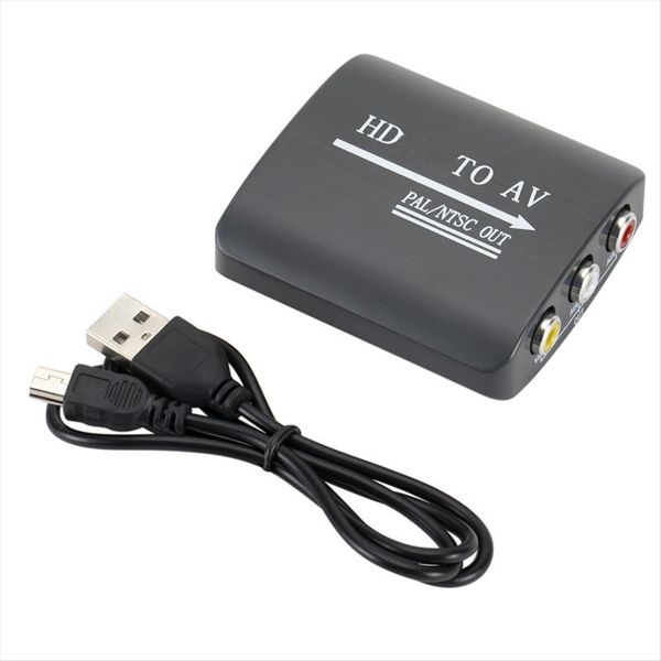 1080P Hd Hdmi-Compatible To Av Signal Converter Audio Video Converter