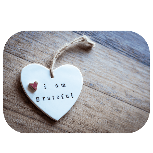 I am grateful Printed mouse pad