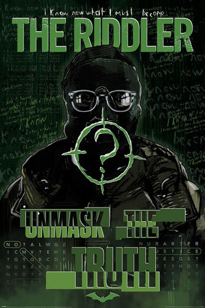 The Batman (Riddler) Poster