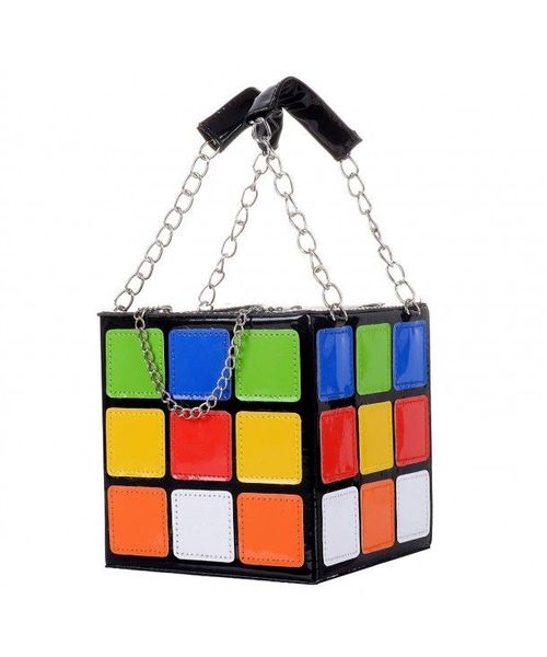 Rubik's Magic Cube Crossbody Handbag