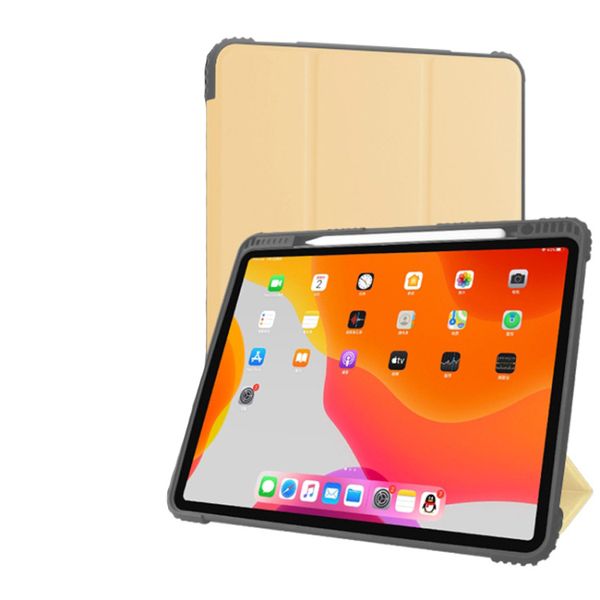 Flip Cover Compatible with iPad Air 4 2020 10.9 inch Yellow