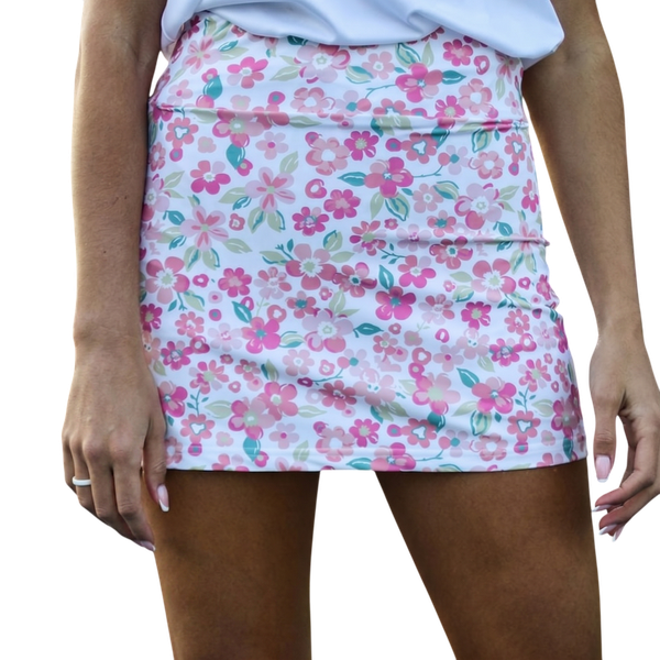 CA Ladies Padel Skort - Fairway Bloom