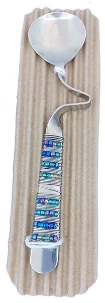 Beaded Decorative Honey Spoon