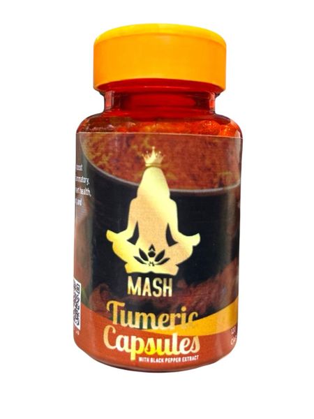 Tumeric With Black Pepper Extract - 120 Capsules