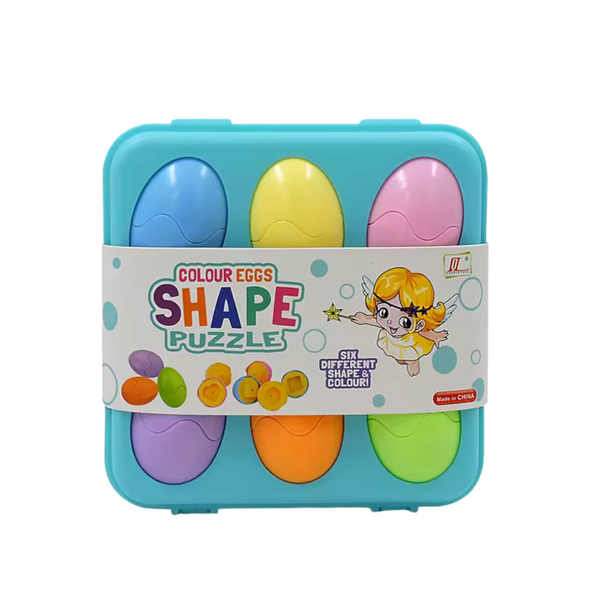 Kids Fun Colour Egg Shape Puzzle
