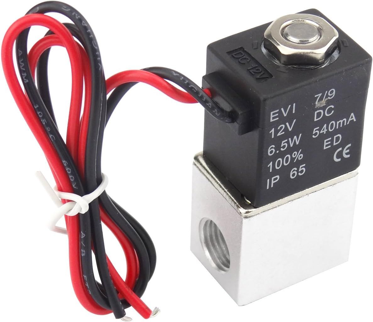 1/4inch DC 12V 2 Way Normally Closed Electric Solenoid Air Valve
