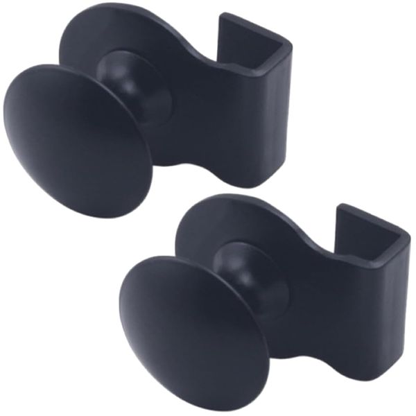 Tool DIY Alloy Stainless Steel Glass Door Handles Set of 2 - 2.8cm