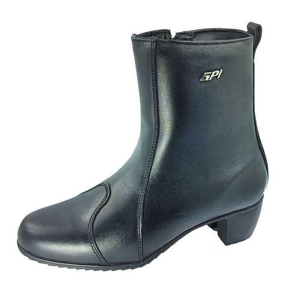 Biker Ladies Leather Shoes GPI