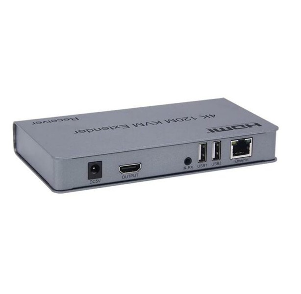 4K 120M KVM HDMI Extender By RJ45 Ethernet Cat5e Cat6 Cable Converter