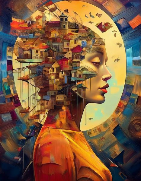 Canvas Home Decor Wall Art - fragments (1)
