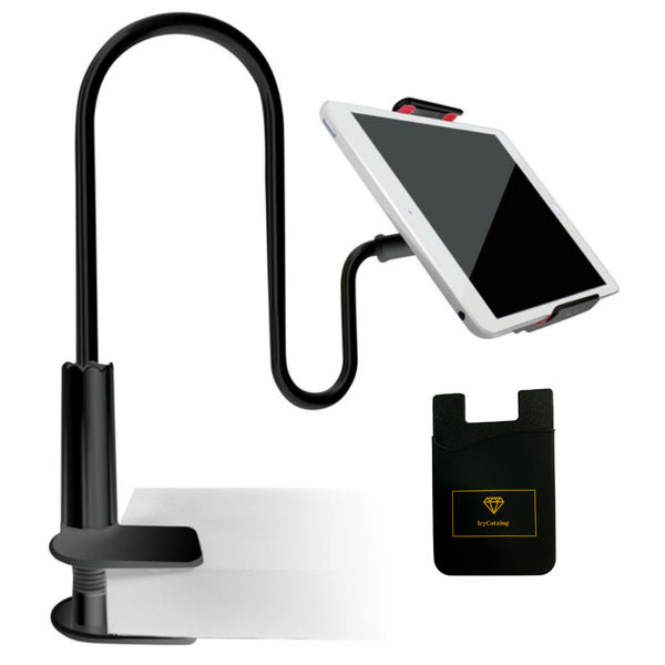 Flexible Cell Phone Clip on Stand Holder Bundle