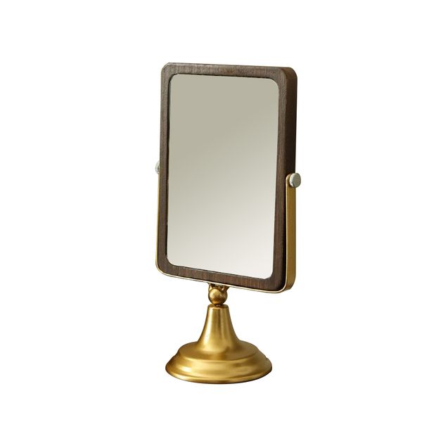 Decor Table Top Vanity Makeup Swivel Mirror 25cm