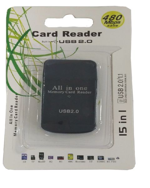All In One Memory Card Reader USB 2.1