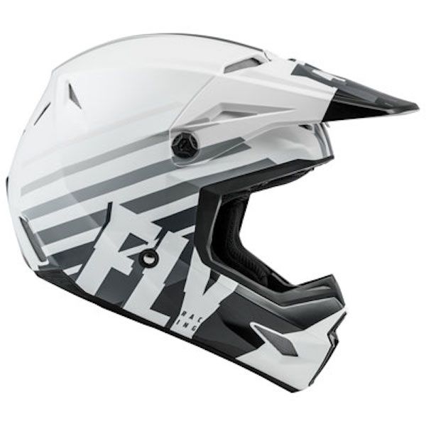 Fly Kinetic Thrive White/Black/Grey Helmet image