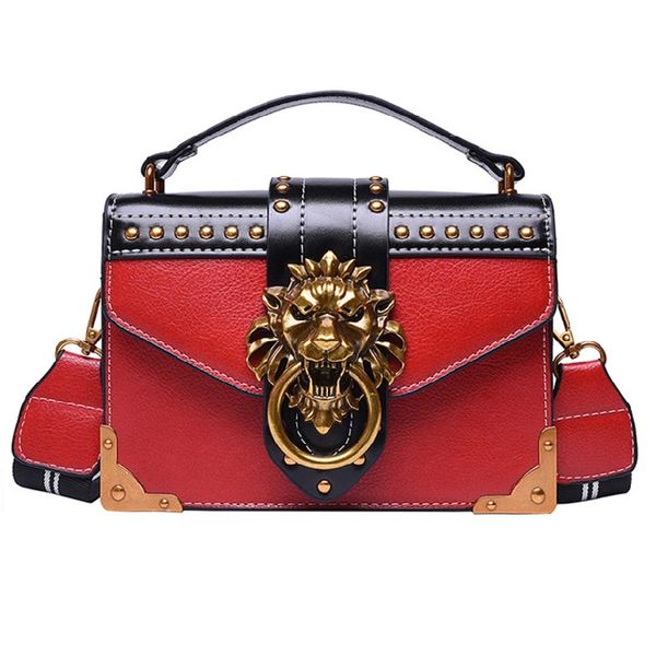 Luscious Lion Head Crossbody Bag