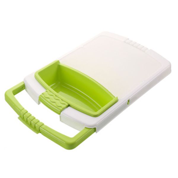 Silver Kitchen Cutting Board Set - 4-1 Multi-Functional