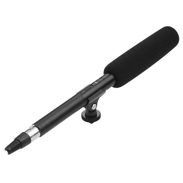 MAMEN Dual Powered Directional Video Interview Condenser Microphone-KM-M280