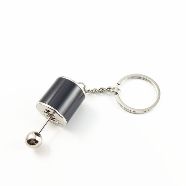 Car Shifter Keyring, Multicolor Creative Gear Shift Design Metal Keyholder