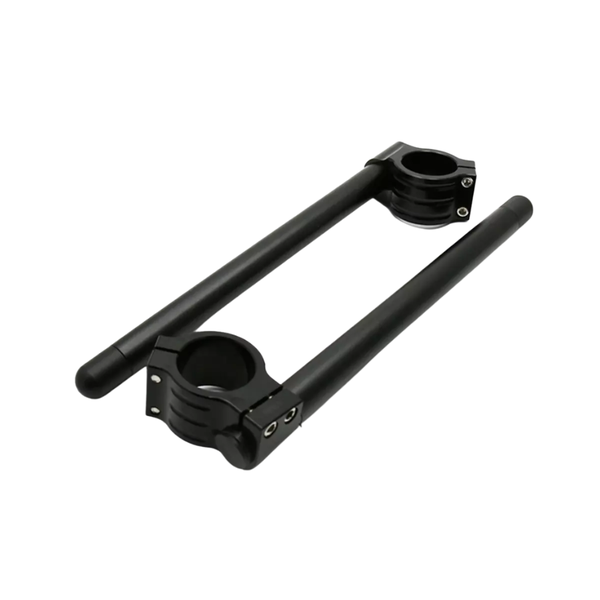 CNC Clip-on Motorcycle Handlebars Set (55mm)