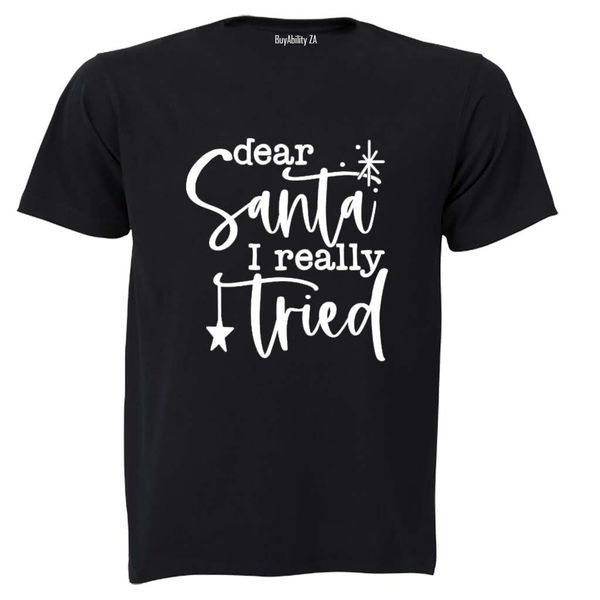 Really Tried - Christmas - Adults - T-Shirt