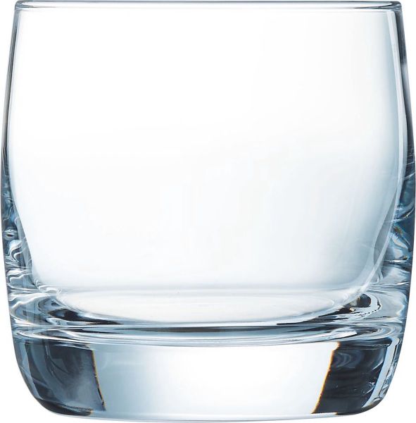 C&amp;S Vigne Old Fashioned Tumbler Whiskey Glass 200ml - Set of 6